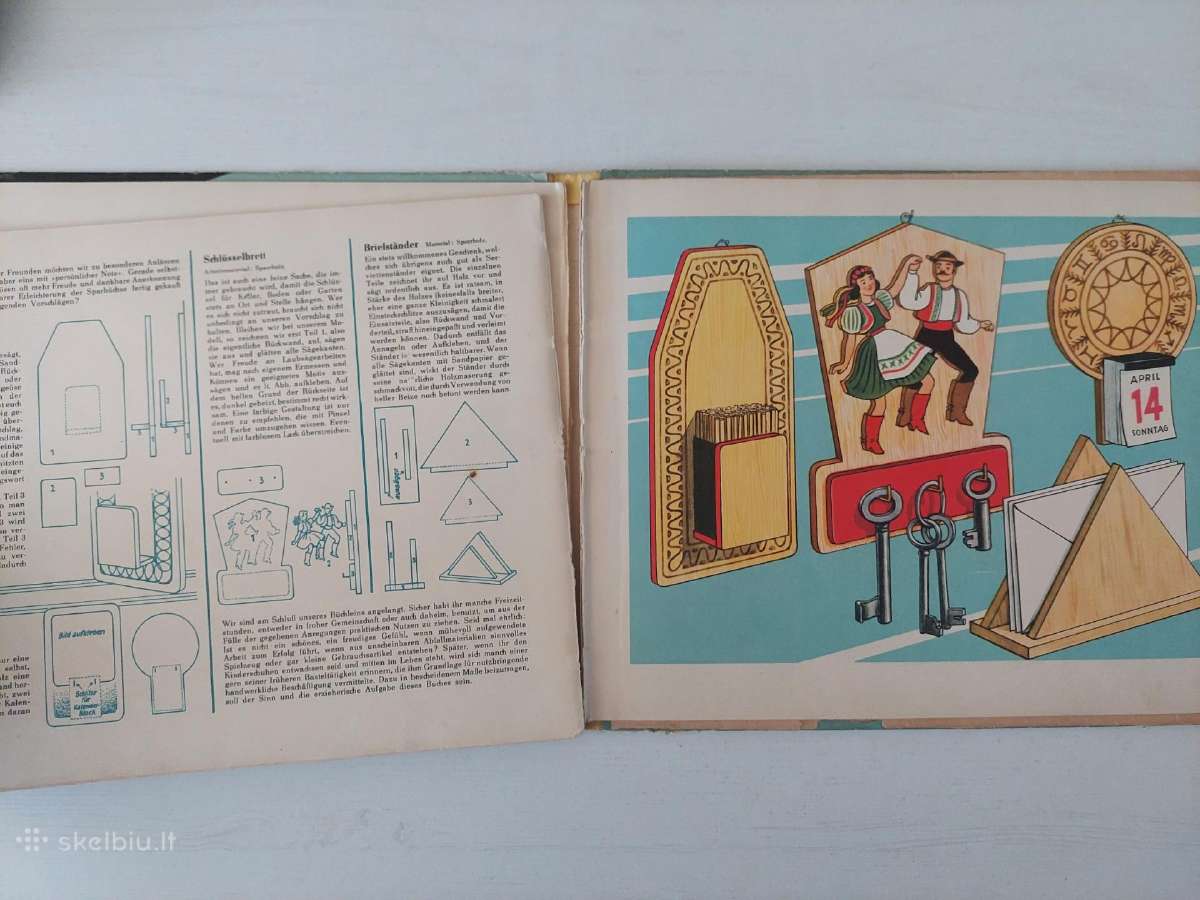Senovinė vaikiška vokiška knyga - nuotraukos Nr. 7