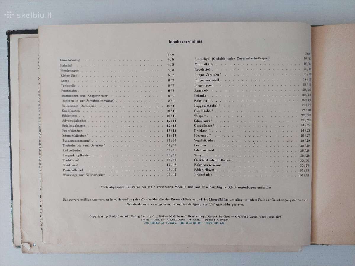 Senovinė vaikiška vokiška knyga - nuotraukos Nr. 9