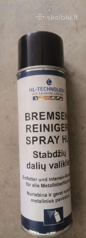 Vokiškas brake cleaner ( stabdziu daliu valiklis)