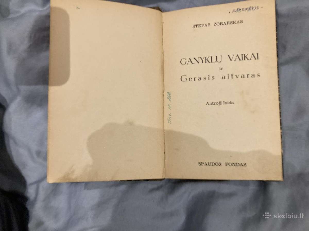 Zobarskas Ganyklų vaikai ir gerasis aitvaras 1940 - nuotraukos Nr. 4