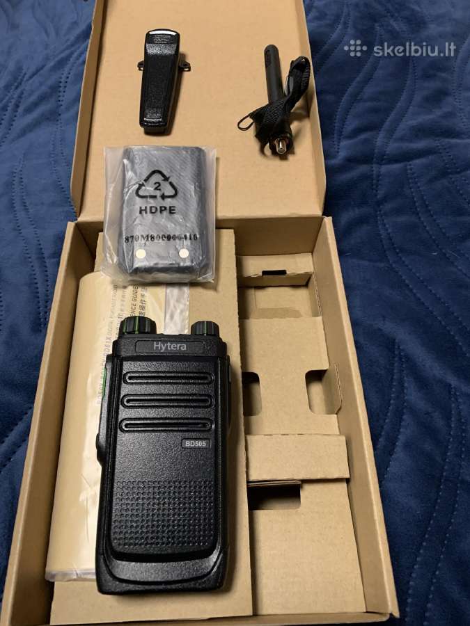 Hytera bd505u radio stotelė - nuotraukos Nr. 4