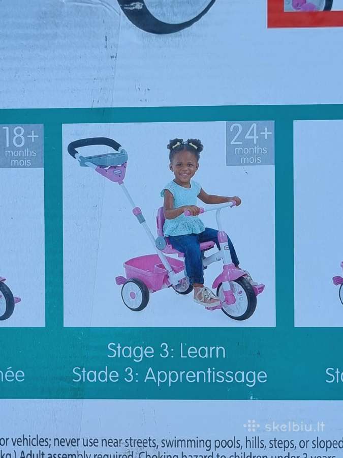 Puikus Little tikes 4v1 triratukas - nuotraukos Nr. 6