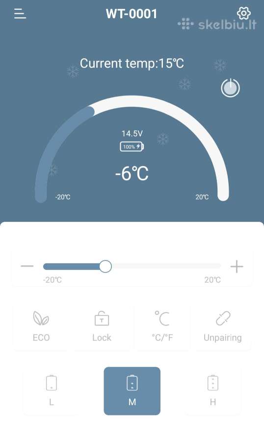 Kompresorinis šaldytuvas sunkvežimiui 20l - nuotraukos Nr. 3