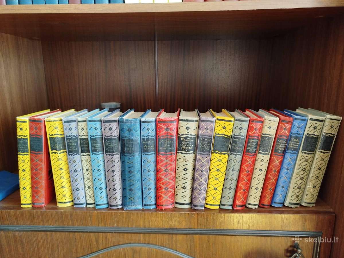 Knygos, naminė biblioteka žymiu autorių ir kūrinių - nuotraukos Nr. 18