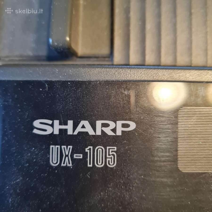 Telef/ Faksas Sharp Ux-105 - nuotraukos Nr. 3