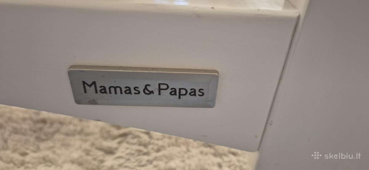 Mamas & Papas vaikiška lovytė su čiužiniu - nuotraukos Nr. 5