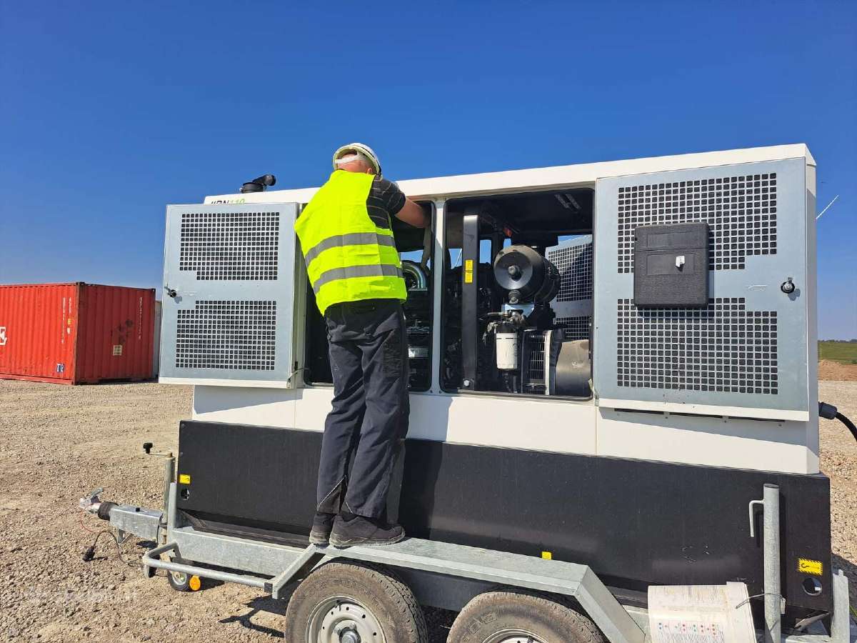 Dyzeliniai elektros generatoriai nuo 12kva - nuotraukos Nr. 8
