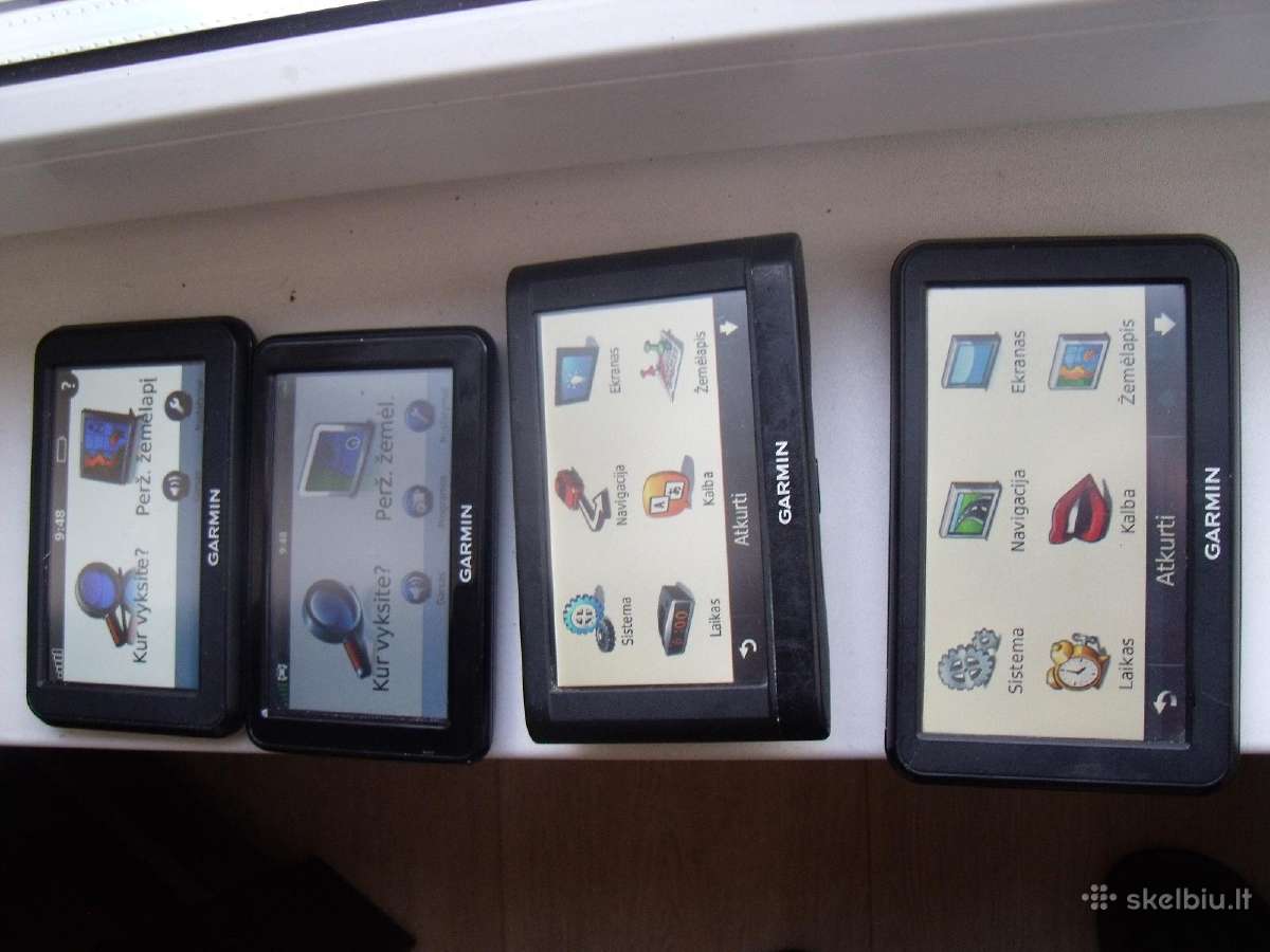 Navigacija Garmin - nuotraukos Nr. 2