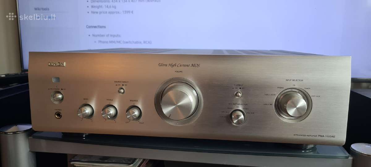 Denon pma 1500ae - nuotraukos Nr. 2