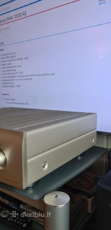 Denon pma 1500ae - nuotraukos Nr. 3