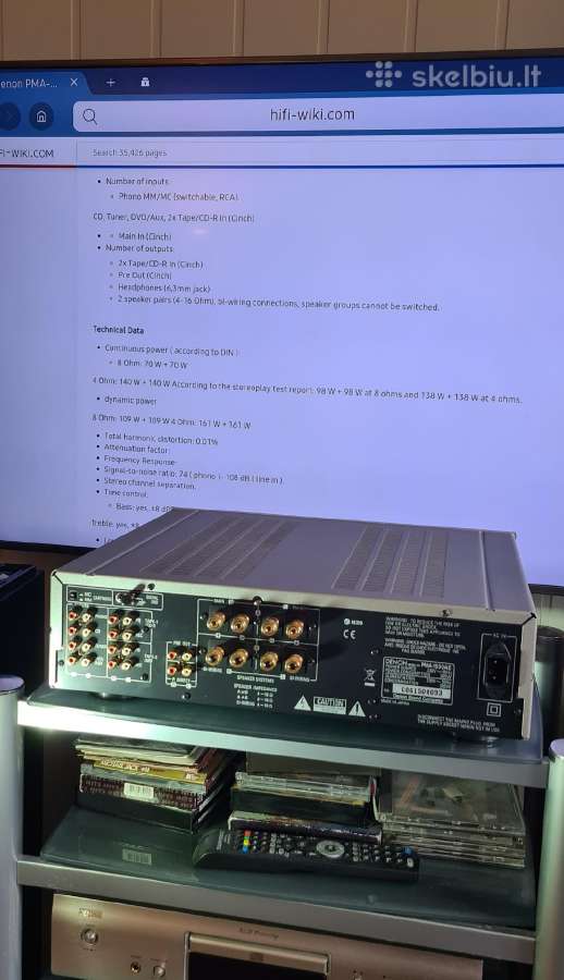Denon pma 1500ae - nuotraukos Nr. 6