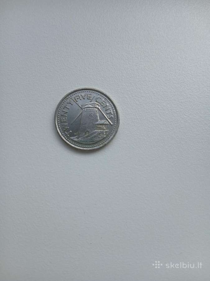 2008 Barbadosas 25 Cents - nuotraukos Nr. 2