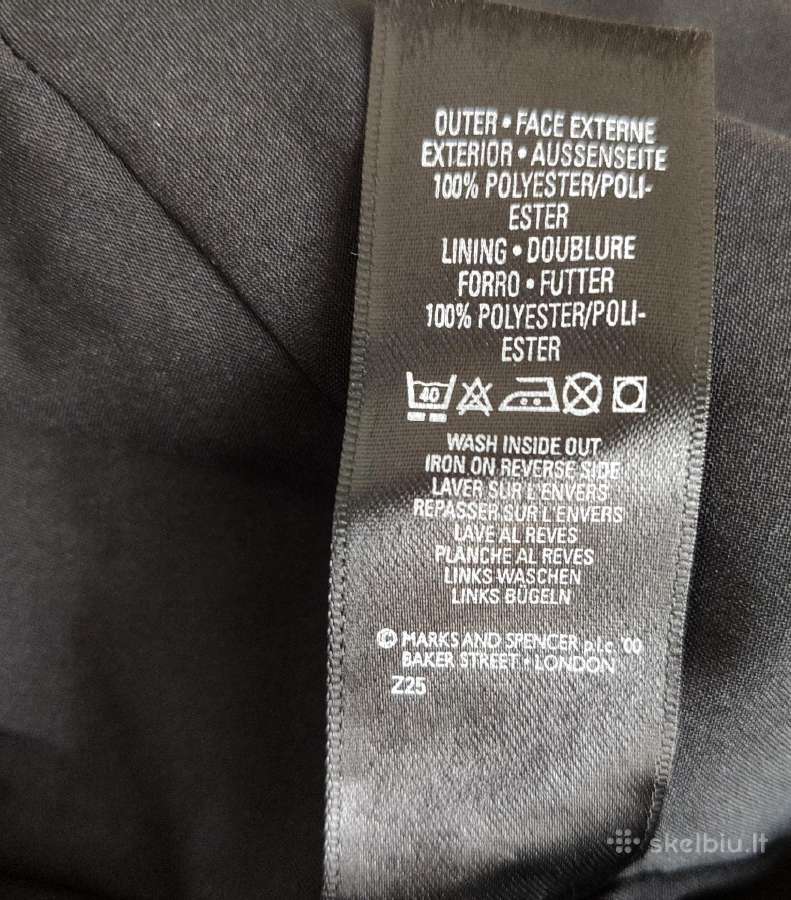 Juoda berankovė "marks&spencer" moteriška suknelė - nuotraukos Nr. 5