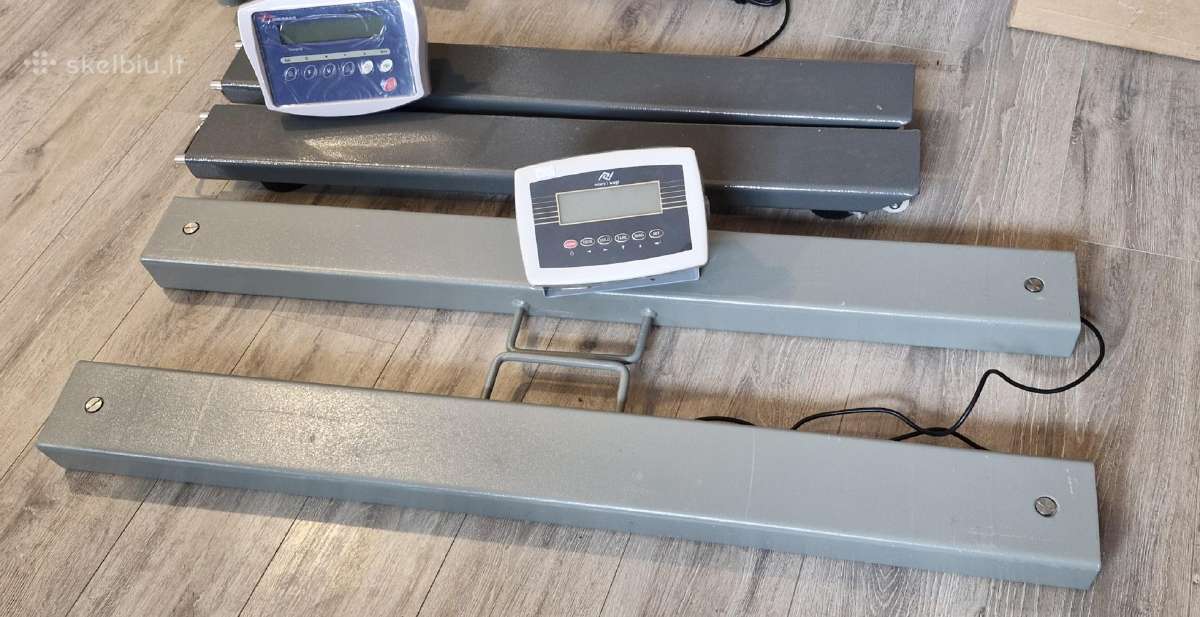II formos svarstyklės iki 3000kg.