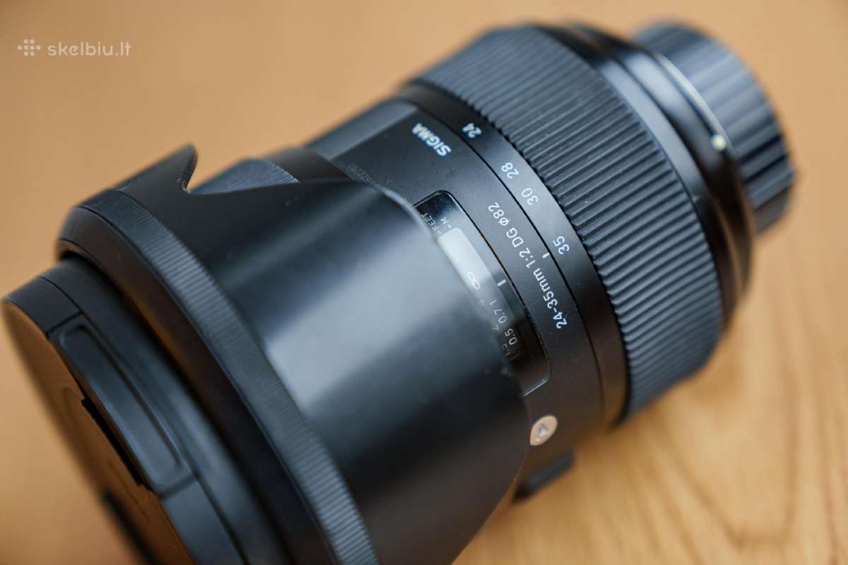 Objektyvą Sigma Art 24-35 f/2.0 Nikon sistemai - nuotraukos Nr. 4