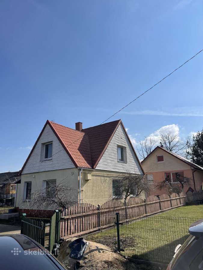 Du namai 8a sklype prie Nevėžio upės miesto centre