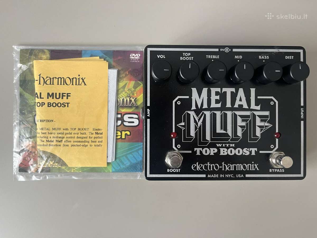 Electro-harmonix Metal Muff With Top Boost
