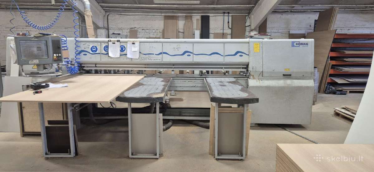 CNC Supjovimo staklės 2000m. Optimat Chf 320 - nuotraukos Nr. 2