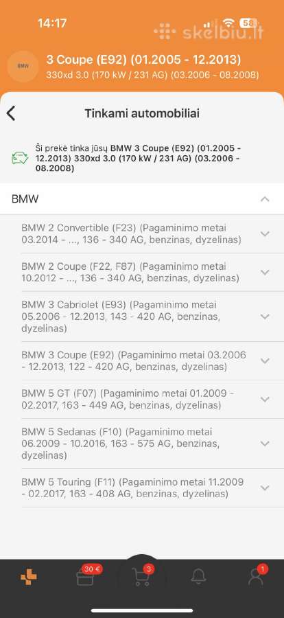 Bmw priešrūkiniai žibintai Valeo - nuotraukos Nr. 5
