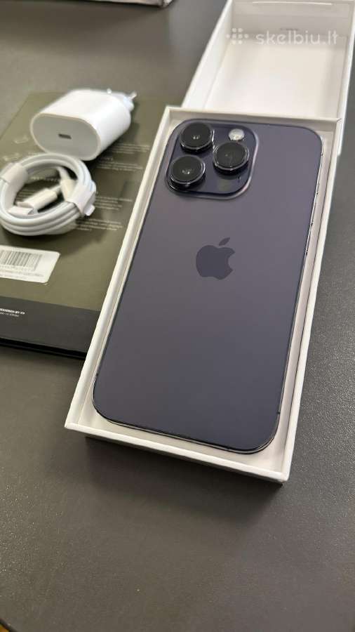 Platus iPhone 14 pro 128/256gb pasirinkimas. - nuotraukos Nr. 2