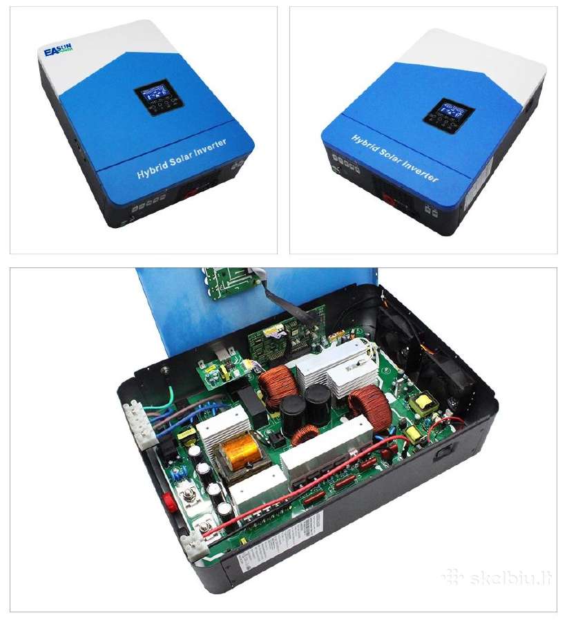 Hibridinis inverteris - off grid 12v 2.2kw su WiFi - nuotraukos Nr. 5