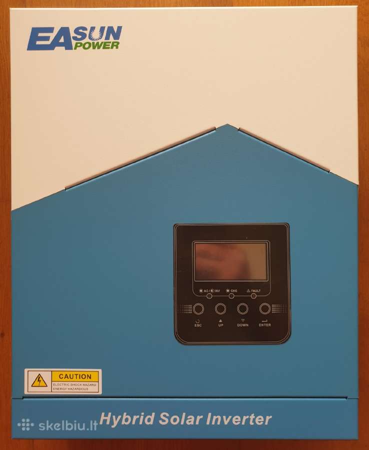 Hibridinis inverteris - off grid 12v 2.2kw su WiFi - nuotraukos Nr. 7