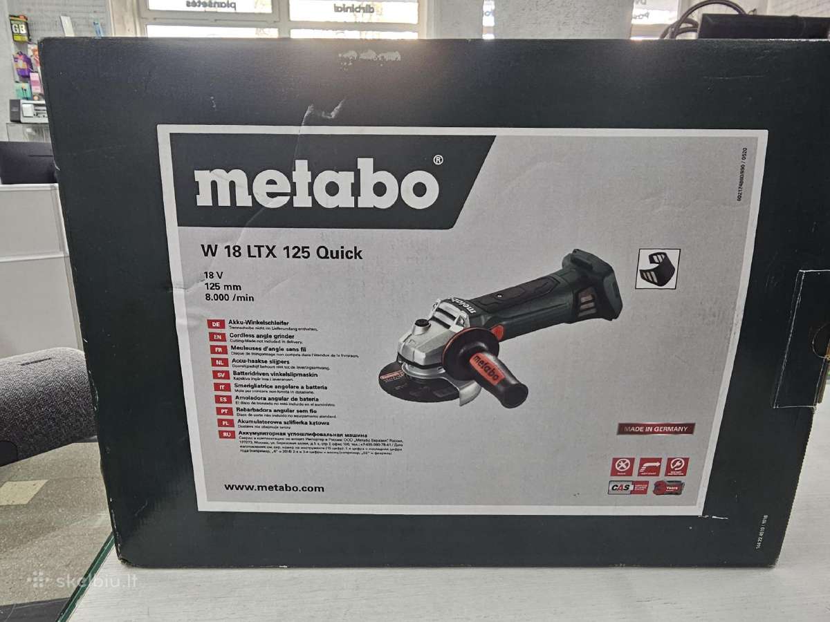 Metabo W 18 Ltx 125 Quick