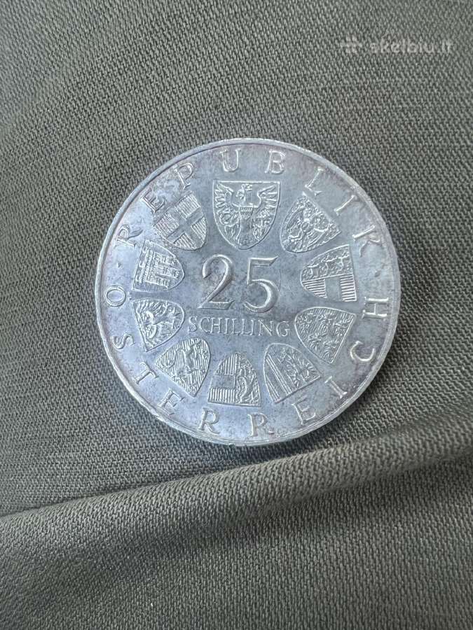 Moneta 25 silingai