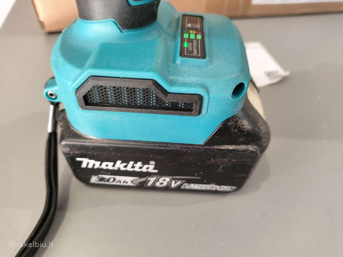 Tiesinis pjūklas Makita akumuletoriams naujas - nuotraukos Nr. 5