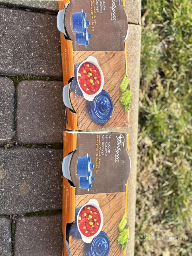 Keramikiniai mini casseroliai - nuotraukos Nr. 3