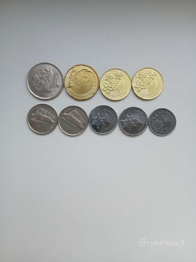 Malazija 9 monetas