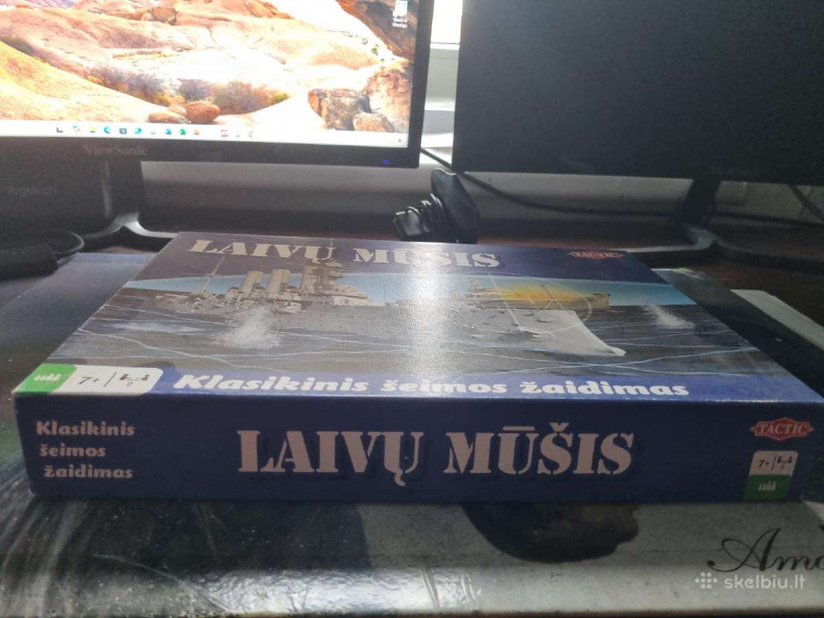 Laivų mūšis stalo žaidimas