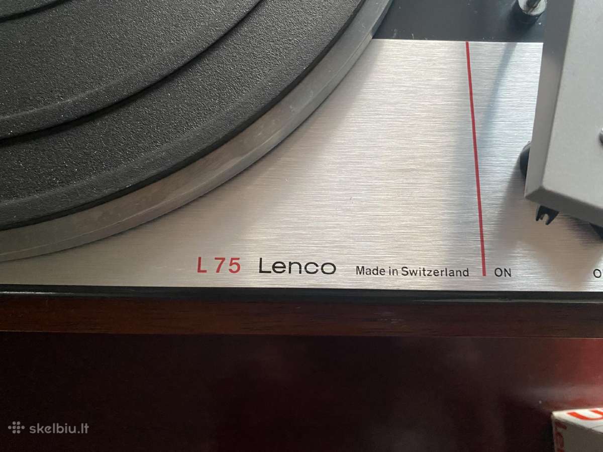Patefonas Lenco L75 - nuotraukos Nr. 5