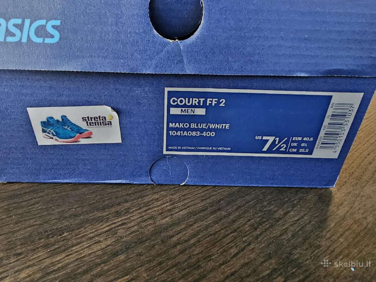 Asics Court Ff 2 teniso bateliai - nuotraukos Nr. 12
