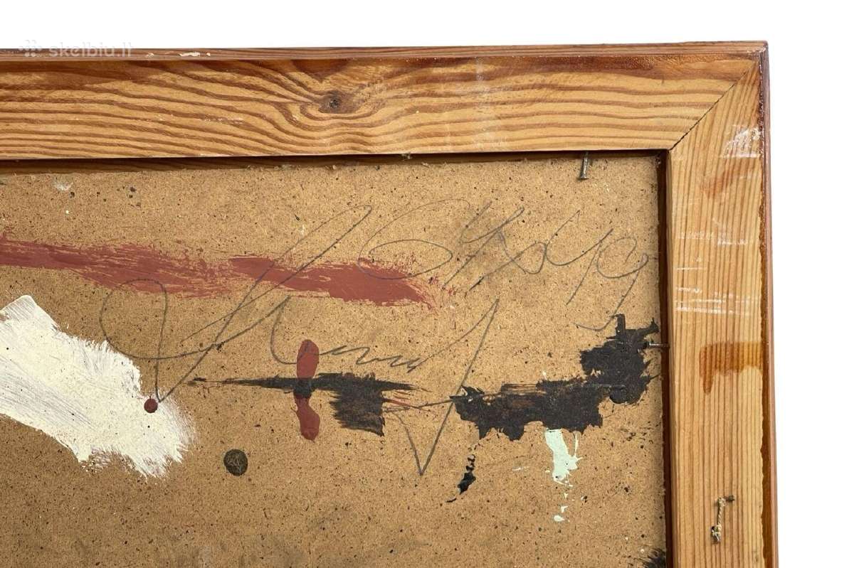 Kartonas aliejiniai dažai kaina 25 eurai - nuotraukos Nr. 4