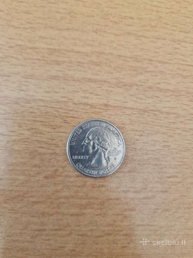 Quarter dollar monetos (2 vnt.) - nuotraukos Nr. 3