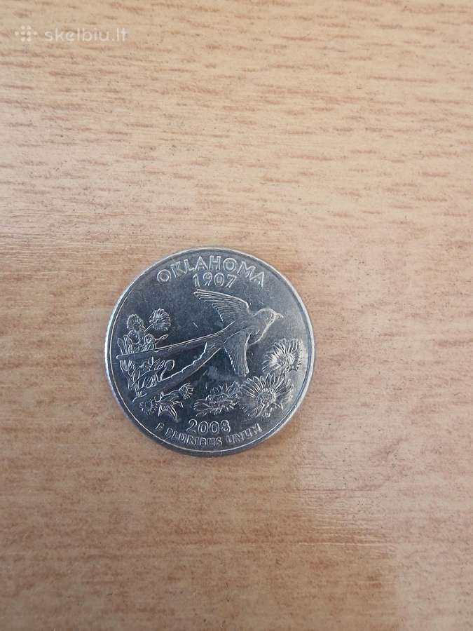 Quarter dollar monetos (2 vnt.) - nuotraukos Nr. 5
