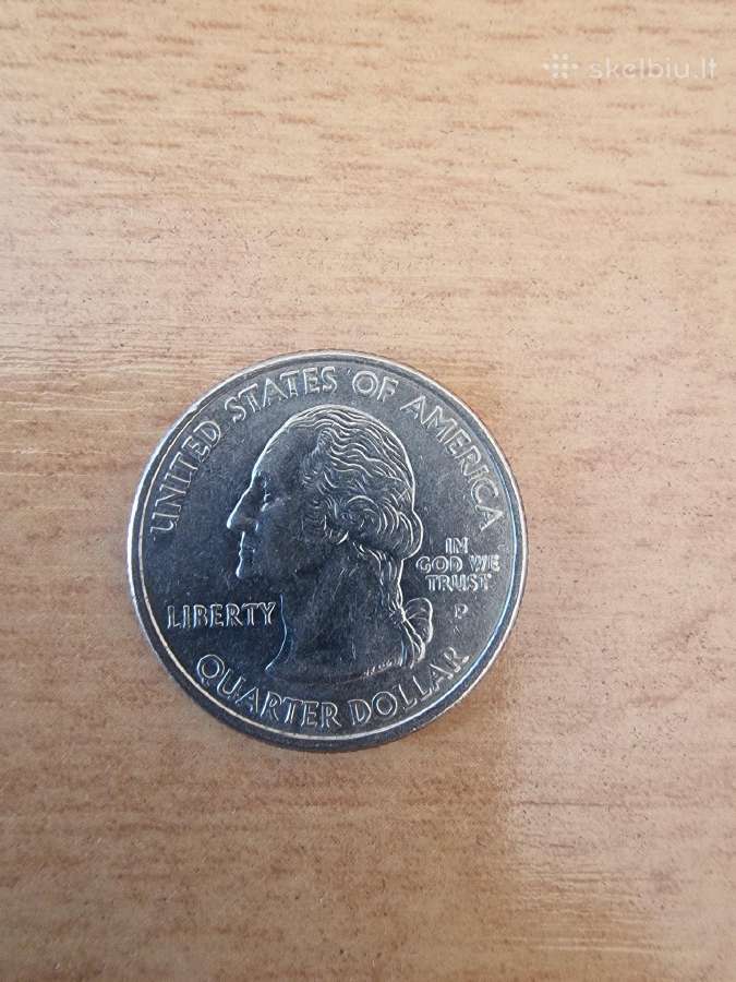 Quarter dollar monetos (2 vnt.) - nuotraukos Nr. 6