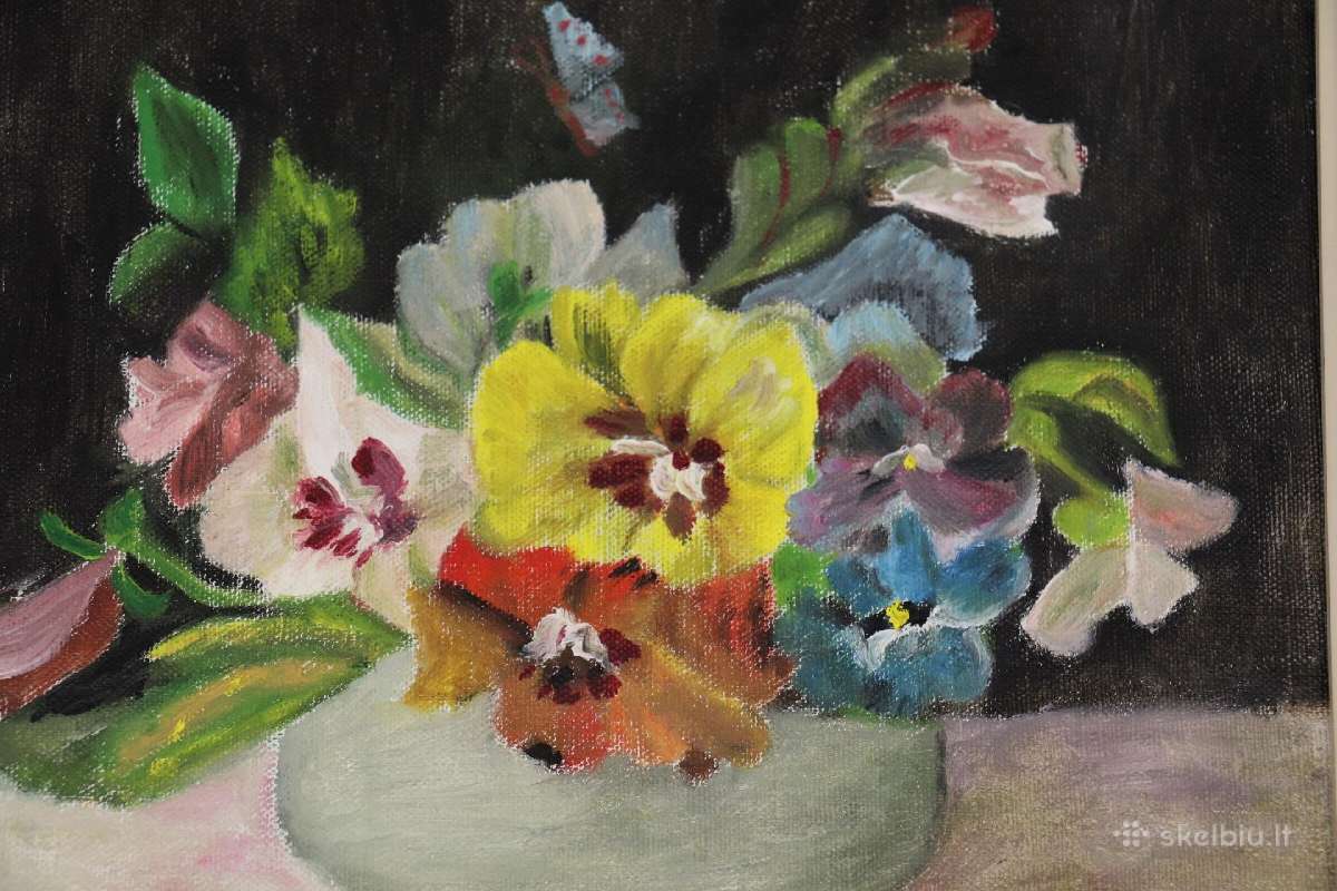 Drobė aliejus. 29x25 см. kaina 25 eurai - nuotraukos Nr. 3