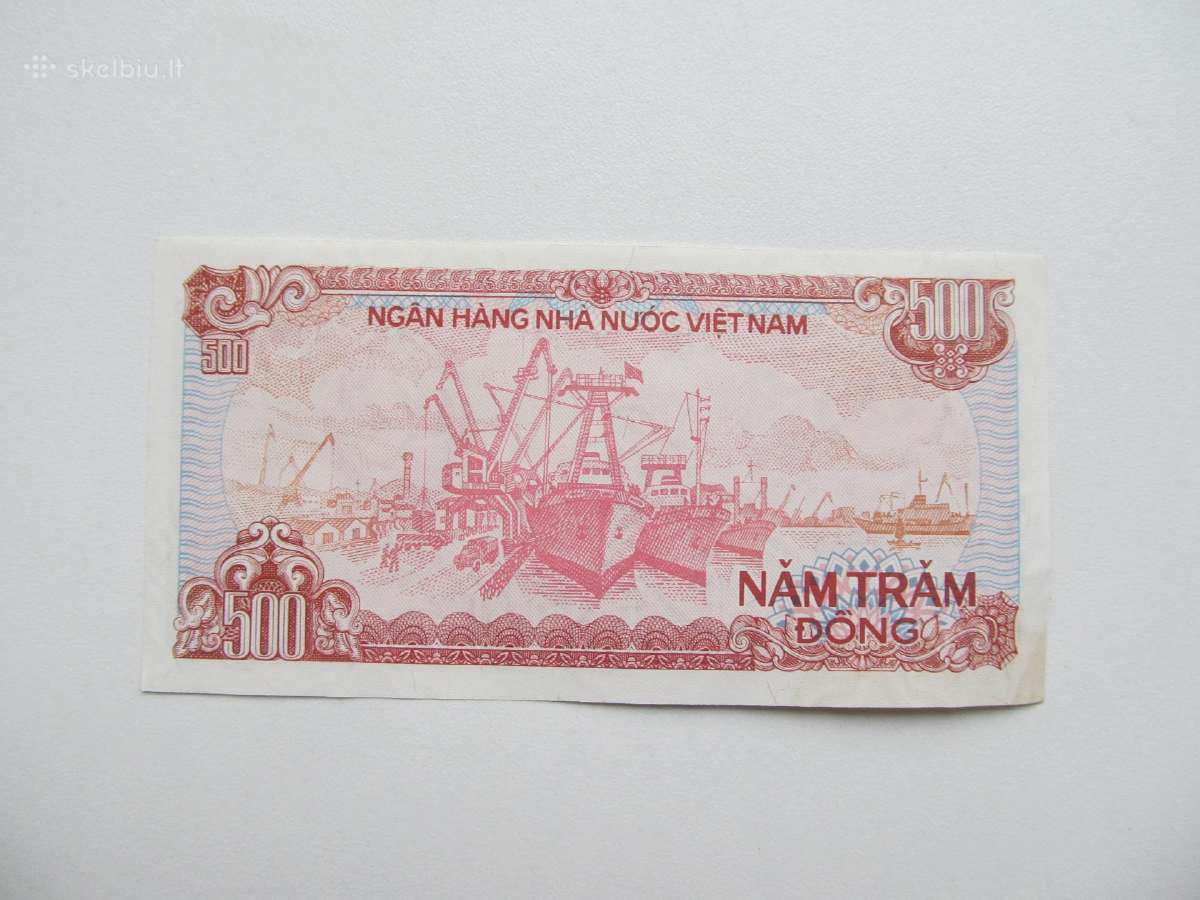 500 ir 1000 dongu , Vietnamas , 1988 - nuotraukos Nr. 2