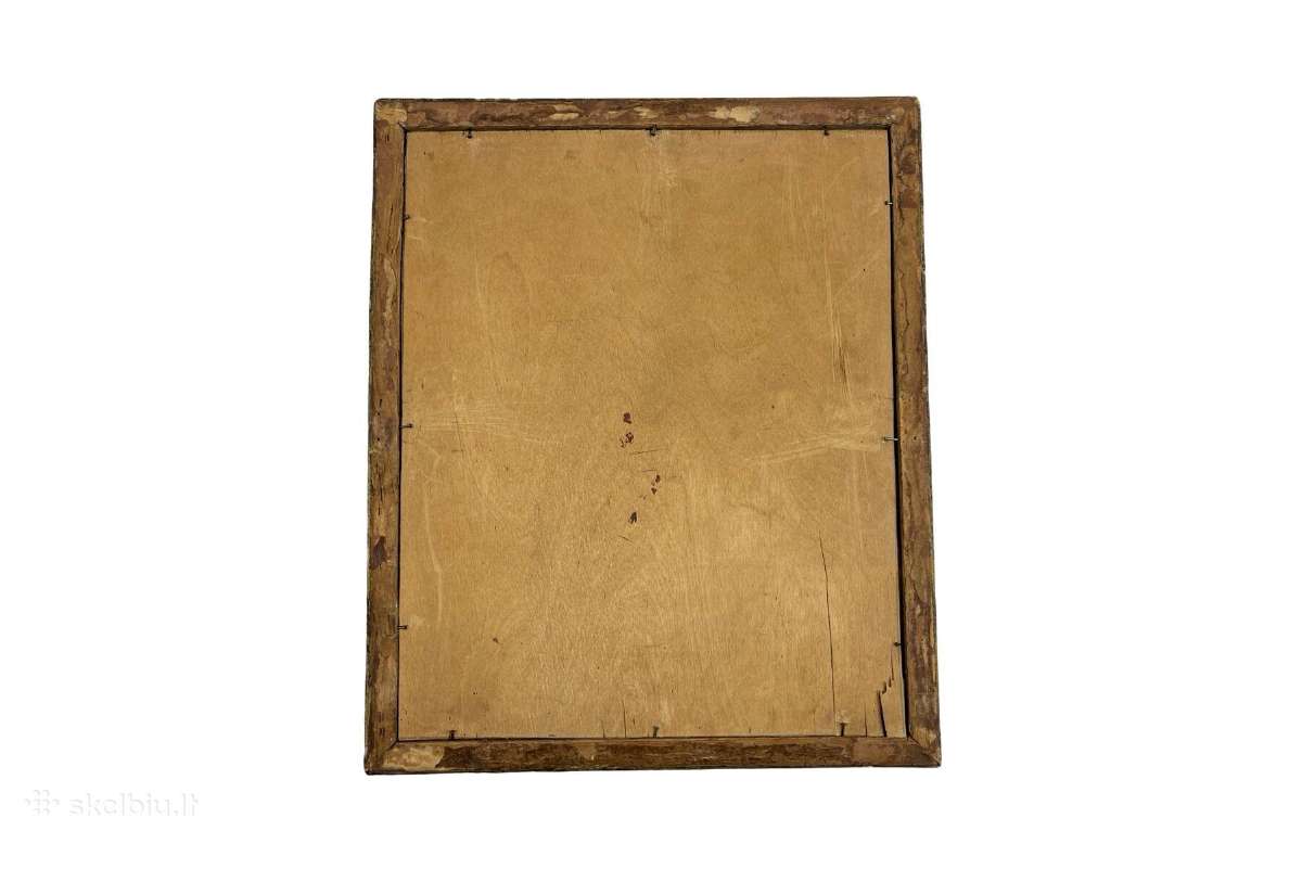 Drobė ant kartono ,aliejus, 32.8x39.5 см kaina 25 - nuotraukos Nr. 3