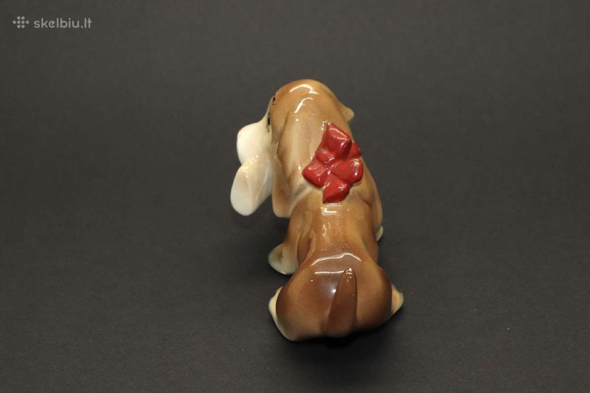 Šuo porcelianas 6 cm. kaina 12 eurų - nuotraukos Nr. 4