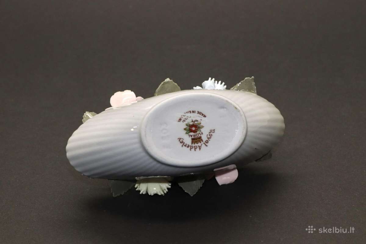Dekoras "Gėlės", Porcelianas "Royal Adderley" - nuotraukos Nr. 5