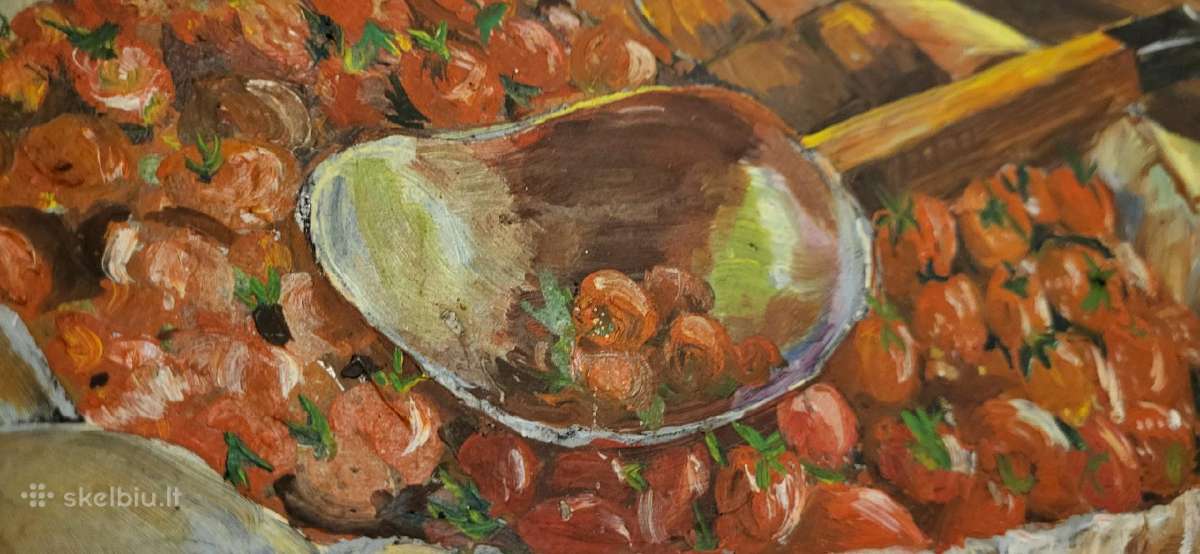 Paveikslas Tapytas aliejiniais dažais ant drobės. - nuotraukos Nr. 6