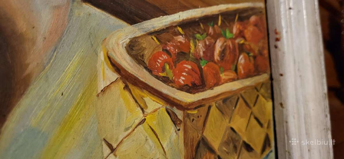 Paveikslas Tapytas aliejiniais dažais ant drobės. - nuotraukos Nr. 7