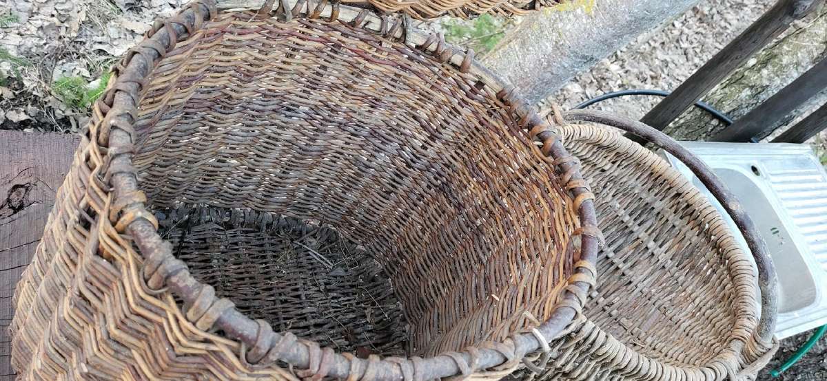 2 rankų darbo krepšiai iš 70-ųjų - nuotraukos Nr. 7