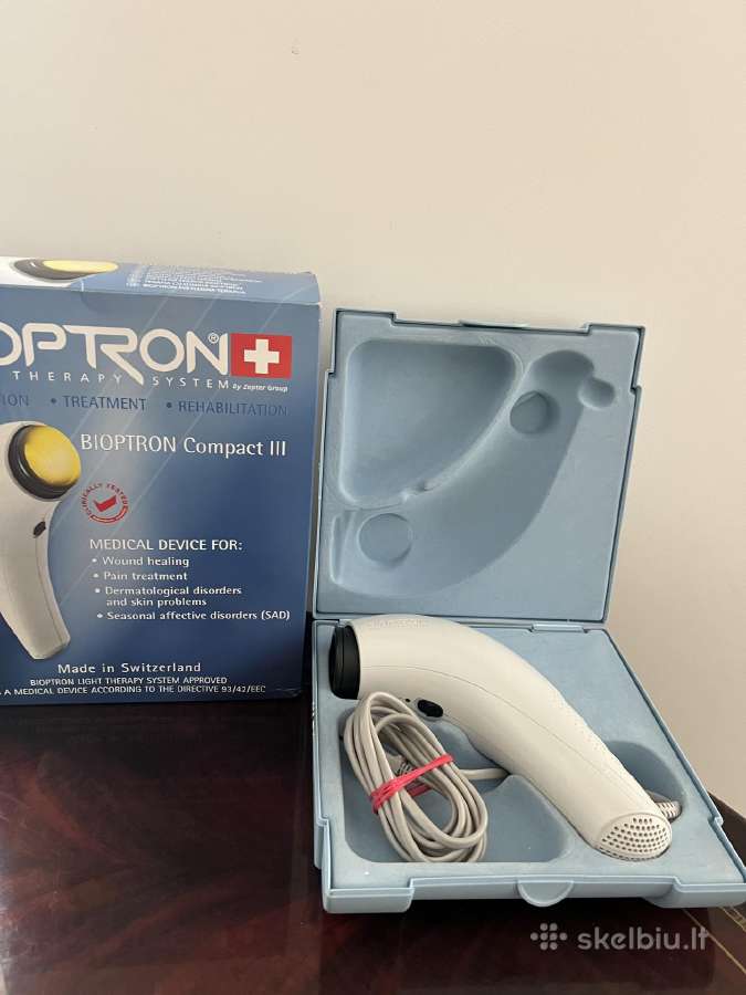 Bioptron Compact III, Zepter lempa gydymui