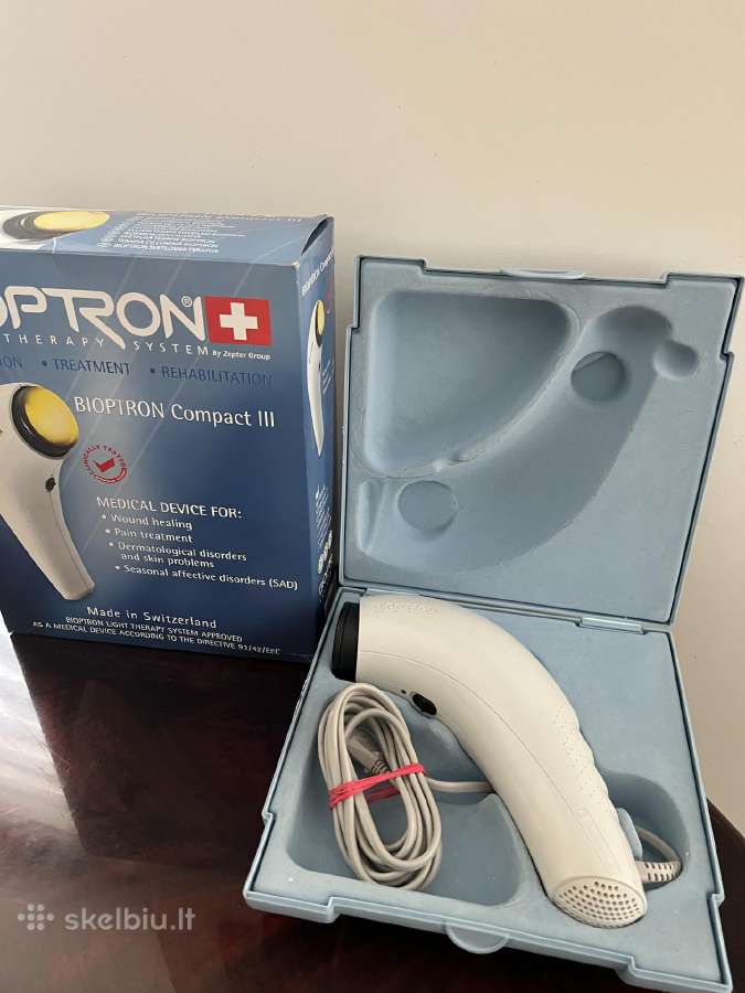 Bioptron Compact III, Zepter lempa gydymui - nuotraukos Nr. 6