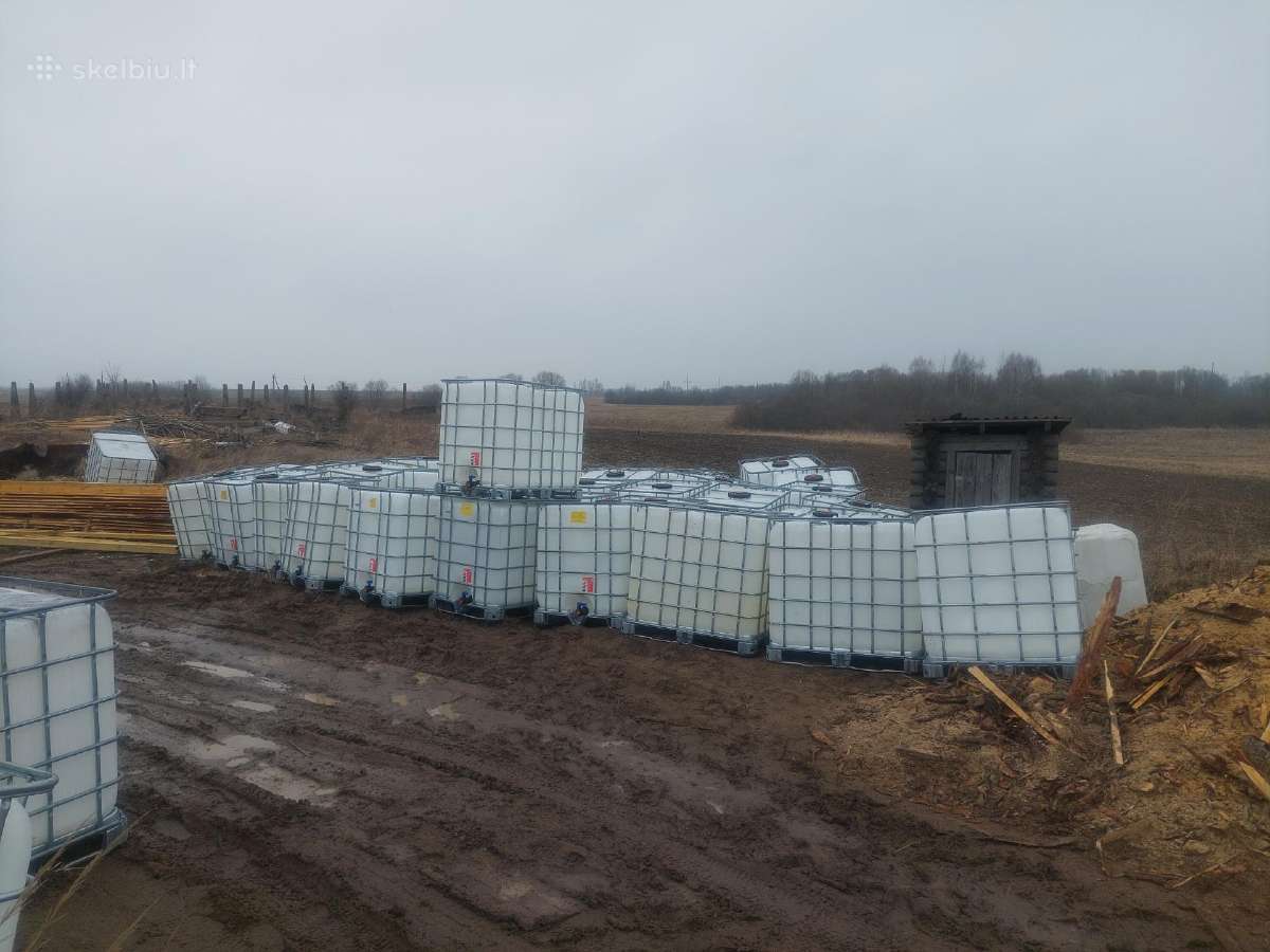 1000 litrų bačkos,kubai, Ibc konteineriai. - nuotraukos Nr. 5