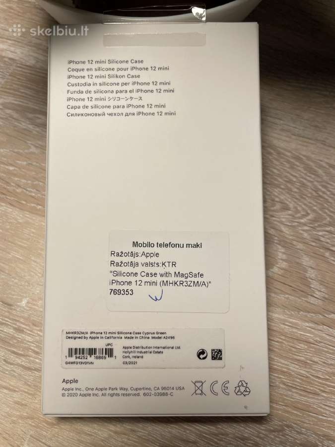 Originalus iPhone 12 mini Magsafe dėklas - nuotraukos Nr. 2